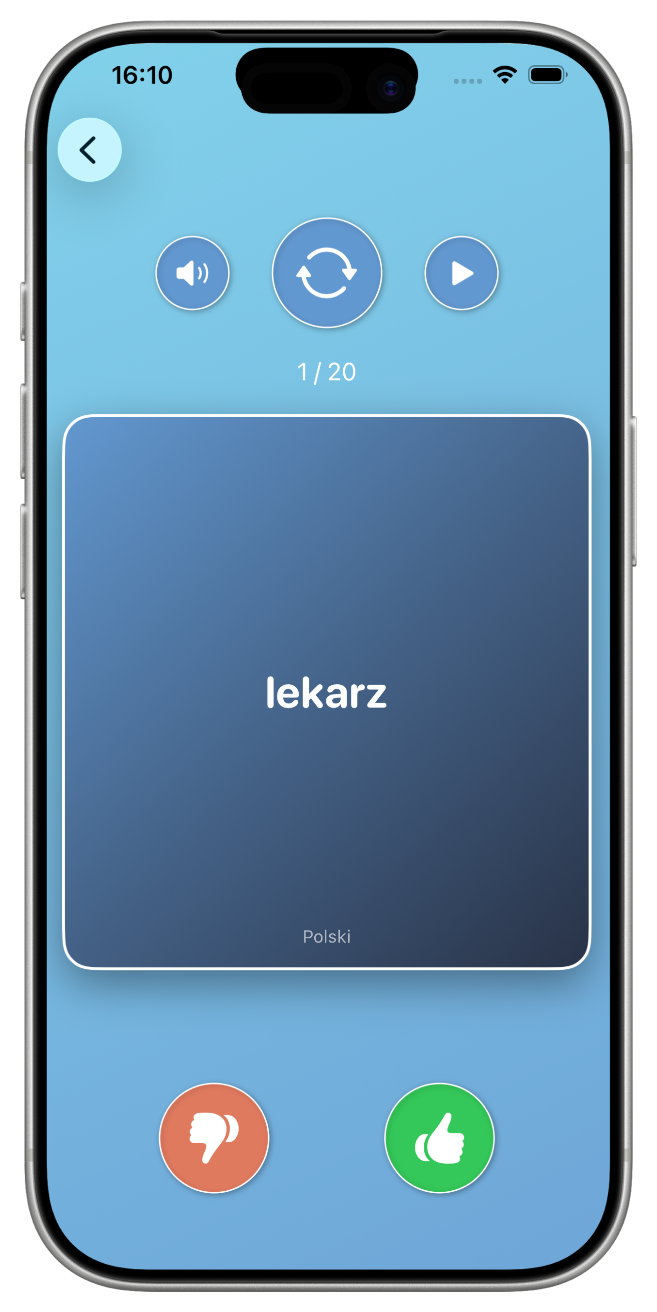 Dobre Fiszki iPhone Ekran 3